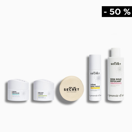 50 % Set Visage Complet Soin Doux Exfoliant